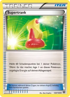 Pokémon-Karte Supertrank 128/146