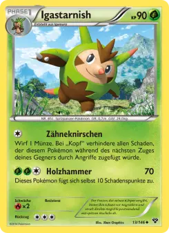 Pokémon-Karte Igastarnish 013/146