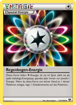 Pokémon-Karte Regenbogen-Energie 131/146