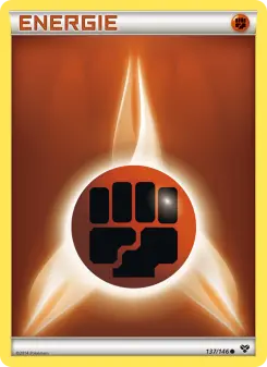 Pokémon-Karte Kampf-Energie 137/146