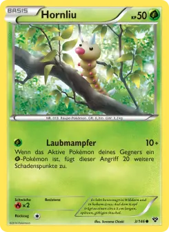 Pokémon-Karte Hornliu 003/146