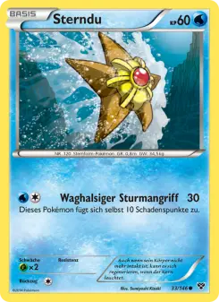 Pokémon-Karte Sterndu 033/146