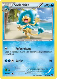Pokémon-Karte Sodachita 038/146