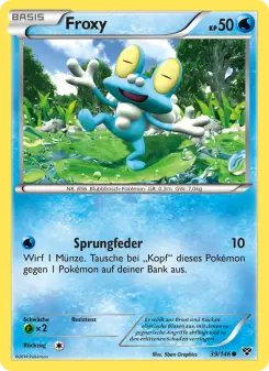 Pokémon-Karte Froxy 039/146