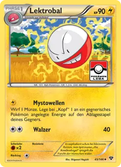 Pokémon-Karte Lektrobal 045/146