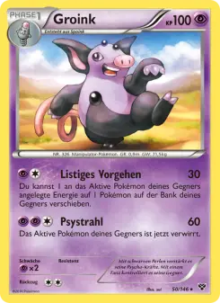 Pokémon-Karte Groink 050/146