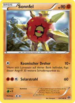 Pokémon-Karte Sonnfel 064/146