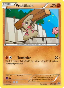 Pokémon-Karte Praktibalk 065/146