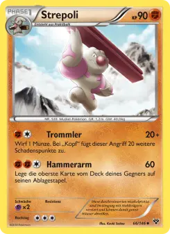 Pokémon-Karte Strepoli 066/146