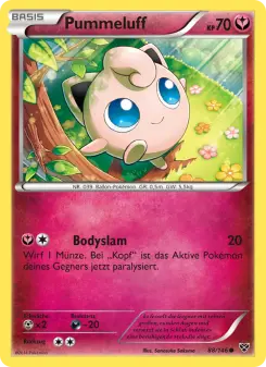 Pokémon-Karte Pummeluff 088/146