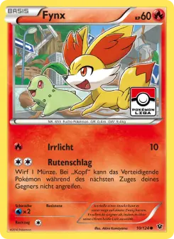 Pokémon-Karte Fynx 010/124