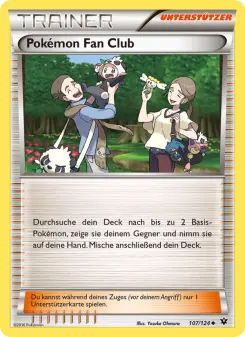 Pokémon-Karte Pokémon Fan Club 107/124