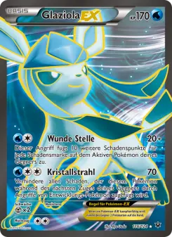Pokémon-Karte Glaziola EX 116/124