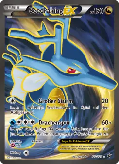 Pokémon-Karte Seedraking EX 122/124