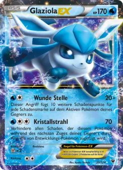Pokémon-Karte Glaziola EX 020/124