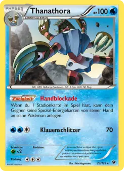Pokémon-Karte Thanathora 023/124