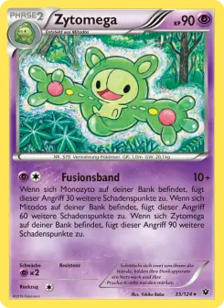Pokémon-Karte Zytomega 035/124