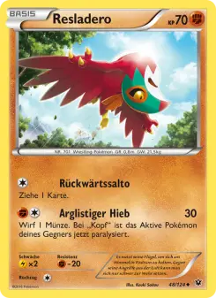 Pokémon-Karte Resladero 048/124