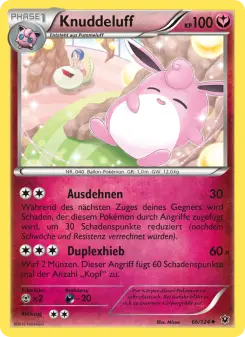 Pokémon-Karte Knuddeluff 066/124