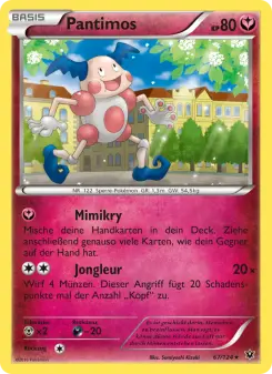 Pokémon-Karte Pantimos 067/124
