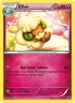 Pokémon-Karte Elfun 071/124