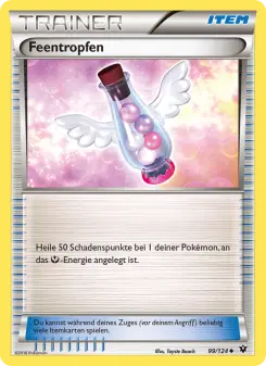 Pokémon-Karte Feentropfen 099/124