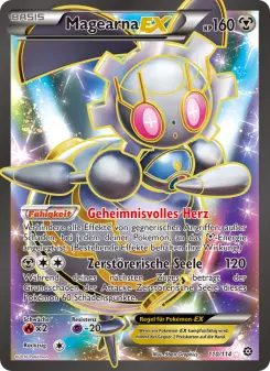 Pokémon-Karte Magearna EX 110/114