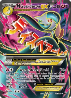 Pokémon-Karte M-Guardevoir EX 112/114