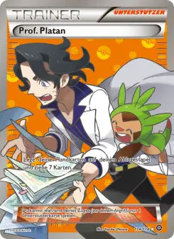 Pokémon-Karte Prof. Platan 114/114