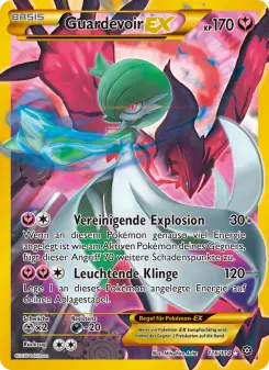 Pokémon-Karte Guardevoir EX 116/114