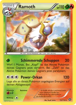 Pokémon-Karte Ramoth 015/114