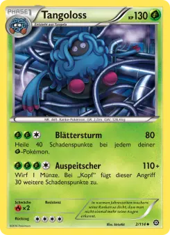 Pokémon-Karte Tangoloss 002/114