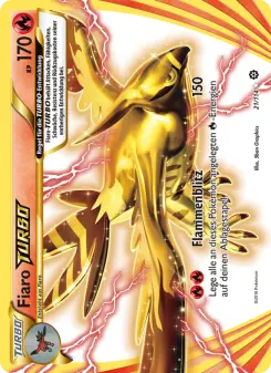 Pokémon-Karte Fiaro-TURBO 021/114