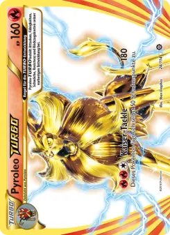 Pokémon-Karte Pyroleo-TURBO 024/114