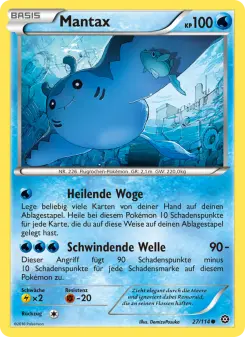 Pokémon-Karte Mantax 027/114