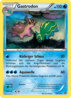 Pokémon-Karte Gastrodon 029/114