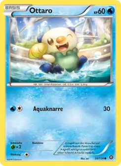 Pokémon-Karte Ottaro 030/114