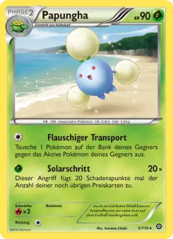Pokémon-Karte Papungha 005/114