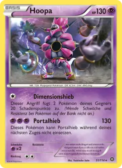 Pokémon-Karte Hoopa 051/114