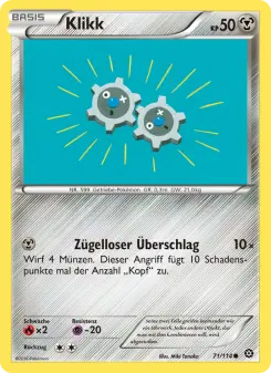 Pokémon-Karte Klikk 071/114