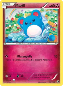 Pokémon-Karte Marill 076/114