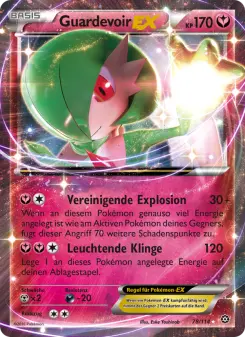 Pokémon-Karte Guardevoir EX 078/114