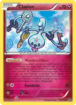 Pokémon-Karte Clavion 080/114