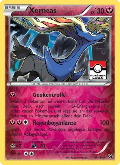 Pokémon-Karte Xerneas 081/114