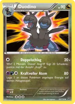 Pokémon-Karte Duodino 085/114