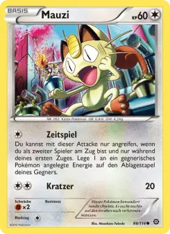 Pokémon-Karte Mauzi 088/114