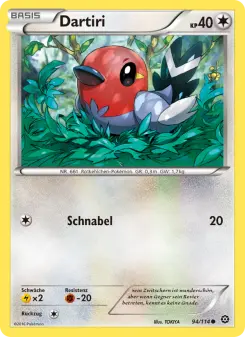 Pokémon-Karte Dartiri 094/114