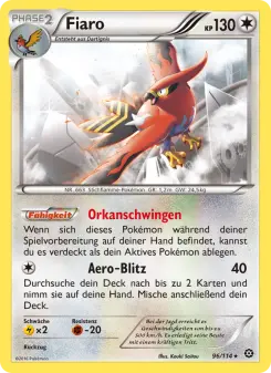 Pokémon-Karte Fiaro 096/114