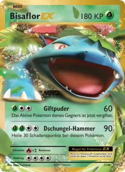 Pokémon-Karte Bisaflor EX 001/108