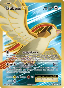 Pokémon-Karte Tauboss EX 104/108